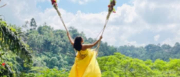 Tirta Empul & Goa Gajah Tour with Silver Jewellery Making and Aloha Swing Experience