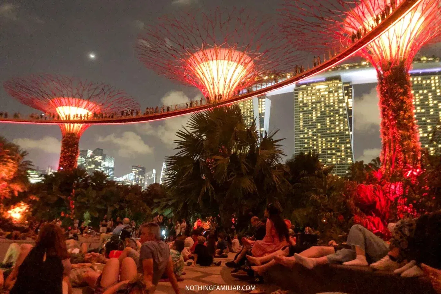 Marina bay sands (off peak) + Gardens by the bay on SIC ( cloud forest + flower dome)