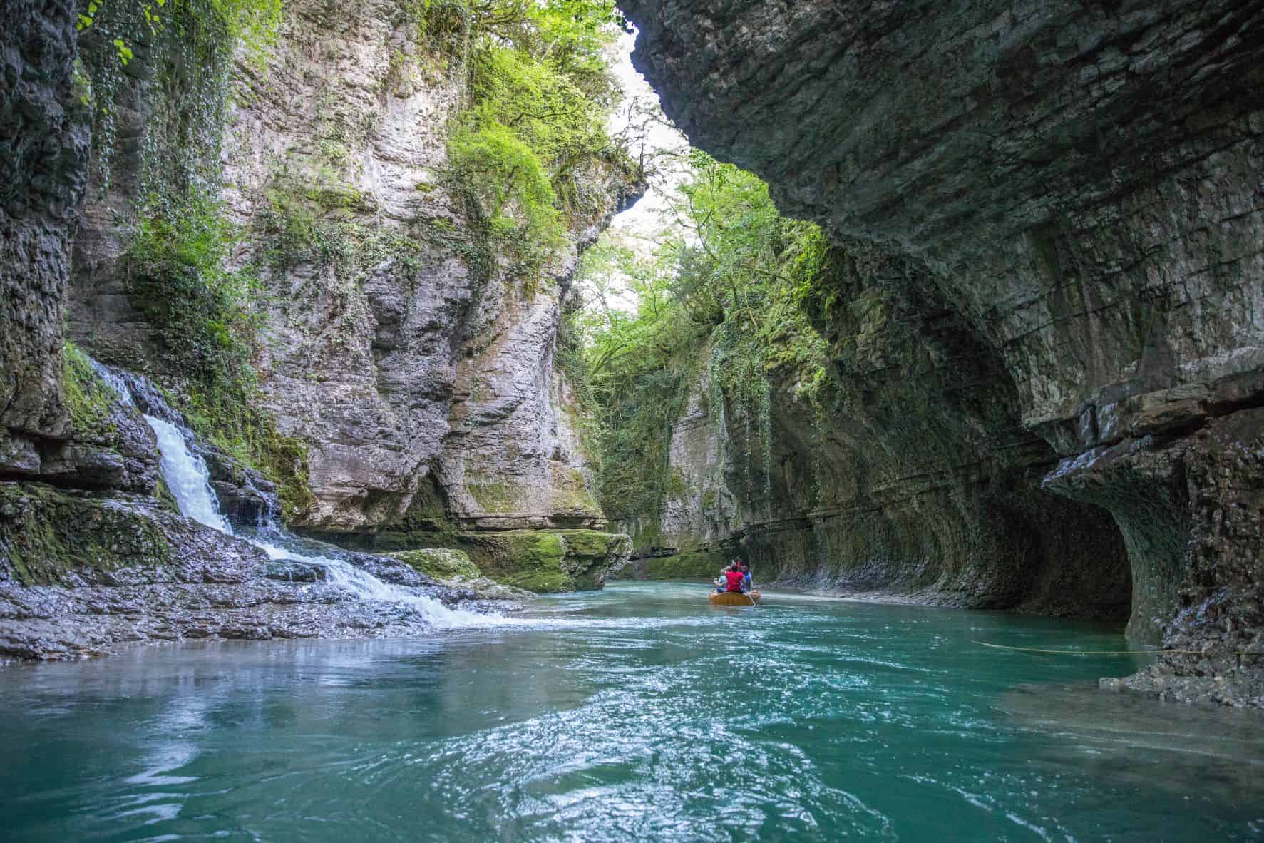 Full day tour to Martvili canyon including tickets and private transfers