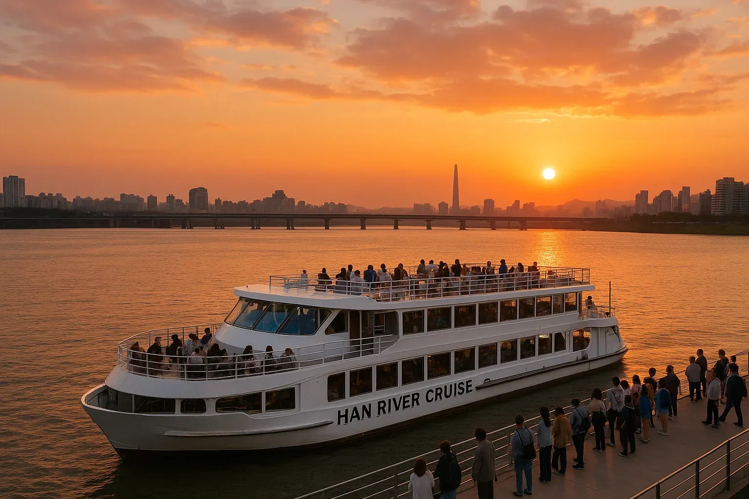 Evening Han River Cruise Ticket only - Shared