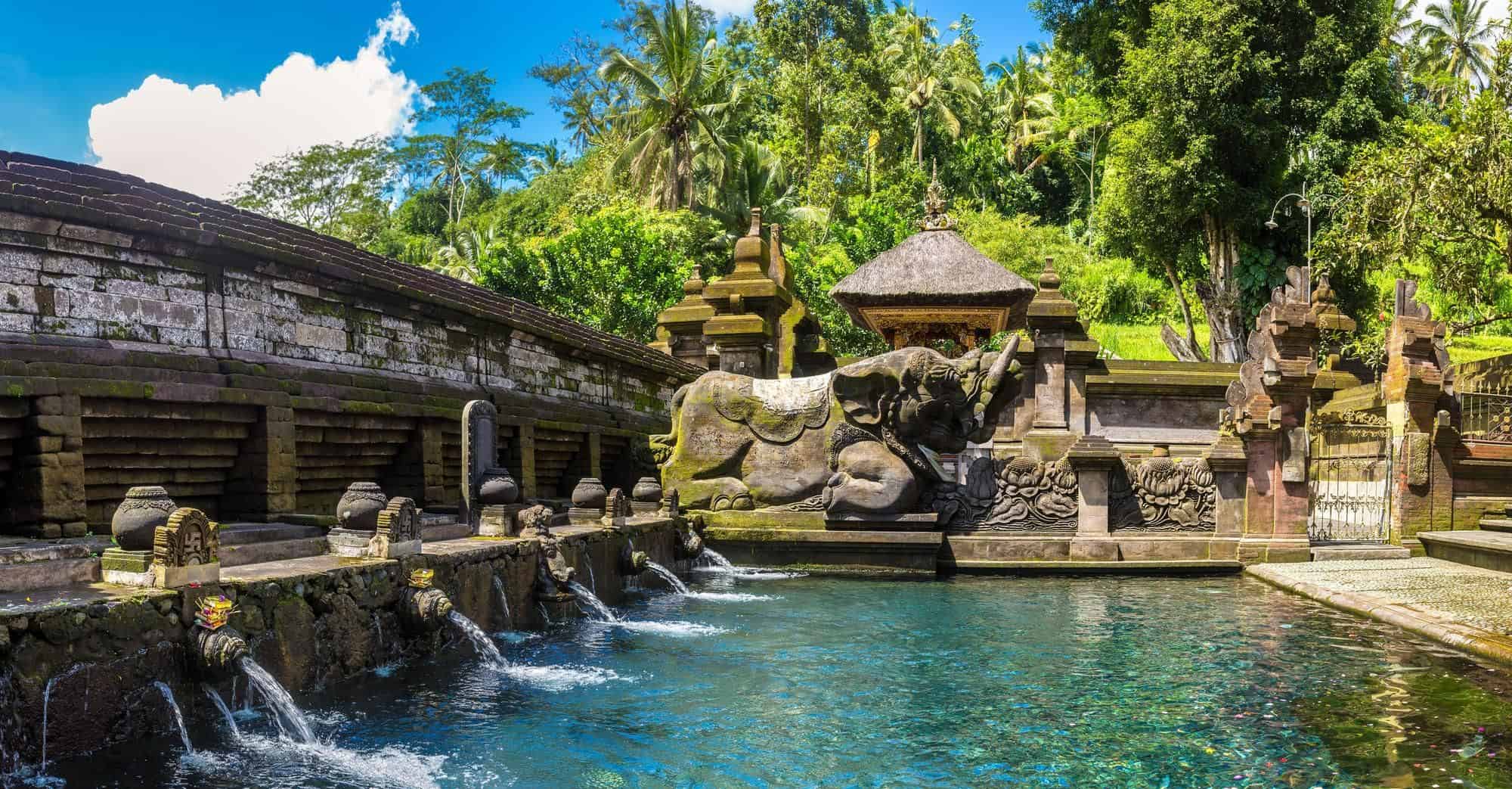 Guided Ubud Highlights Tour: Tirta Empul, Tegalalang Rice Terrace, Ubud Art Market and Celuk Village