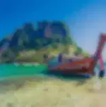 Krabi-Hong Island tour by Long tail boat with Lunch (Excluding Island Fee - 300THB) (Shared Transfer by Song Taew / Tuk Tuk)