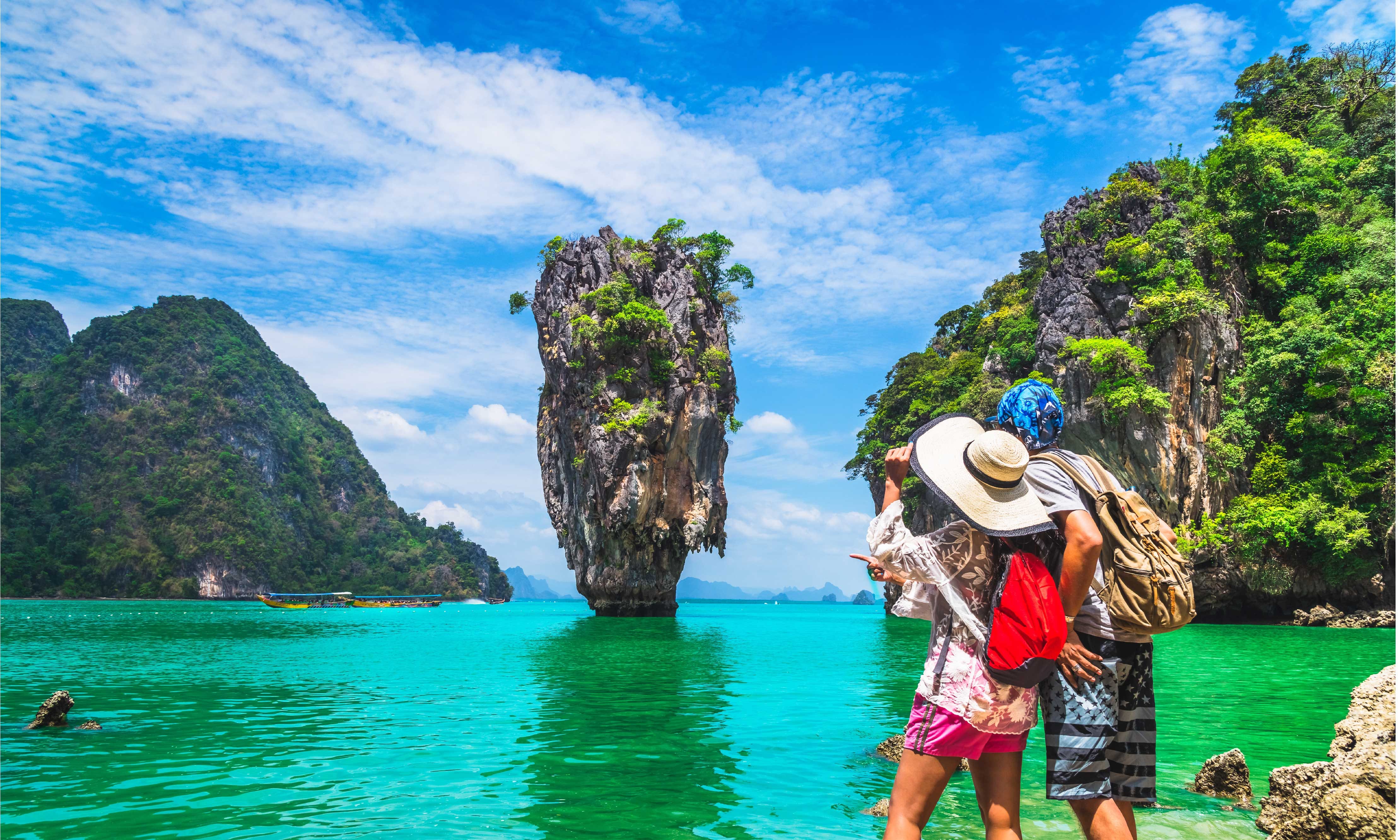 Phuket-James Bond Island Tour By Long Tail Boat with Lunch and Sea Canoe (Excluding Island Fee - 300 THB) (Boat SIC+PVT Land Transfer)