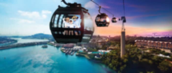 Sentosa Highlights : Cable Car, Madame Tussauds 4in1 & Wings of Time on shared transfers