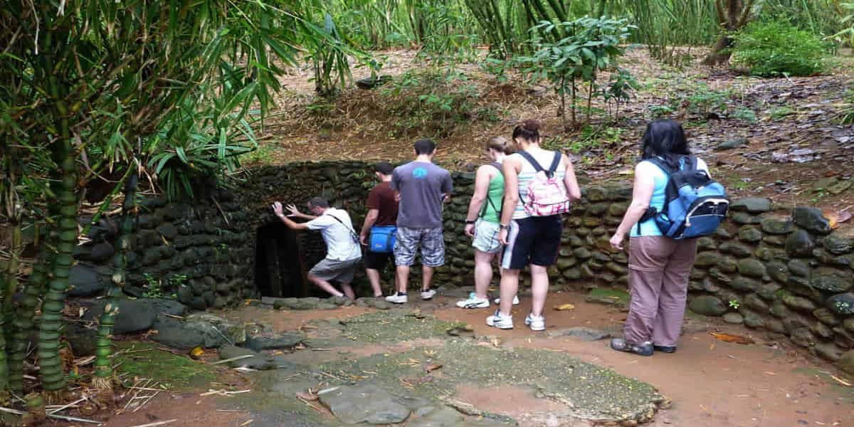 Half Day Cu Chi Tunnels Tour on shared transfers (no lunch)