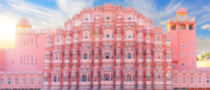 Pink City Icons - City Palace, Jantar Mantar and Hawa Mahal with Choki Dinner