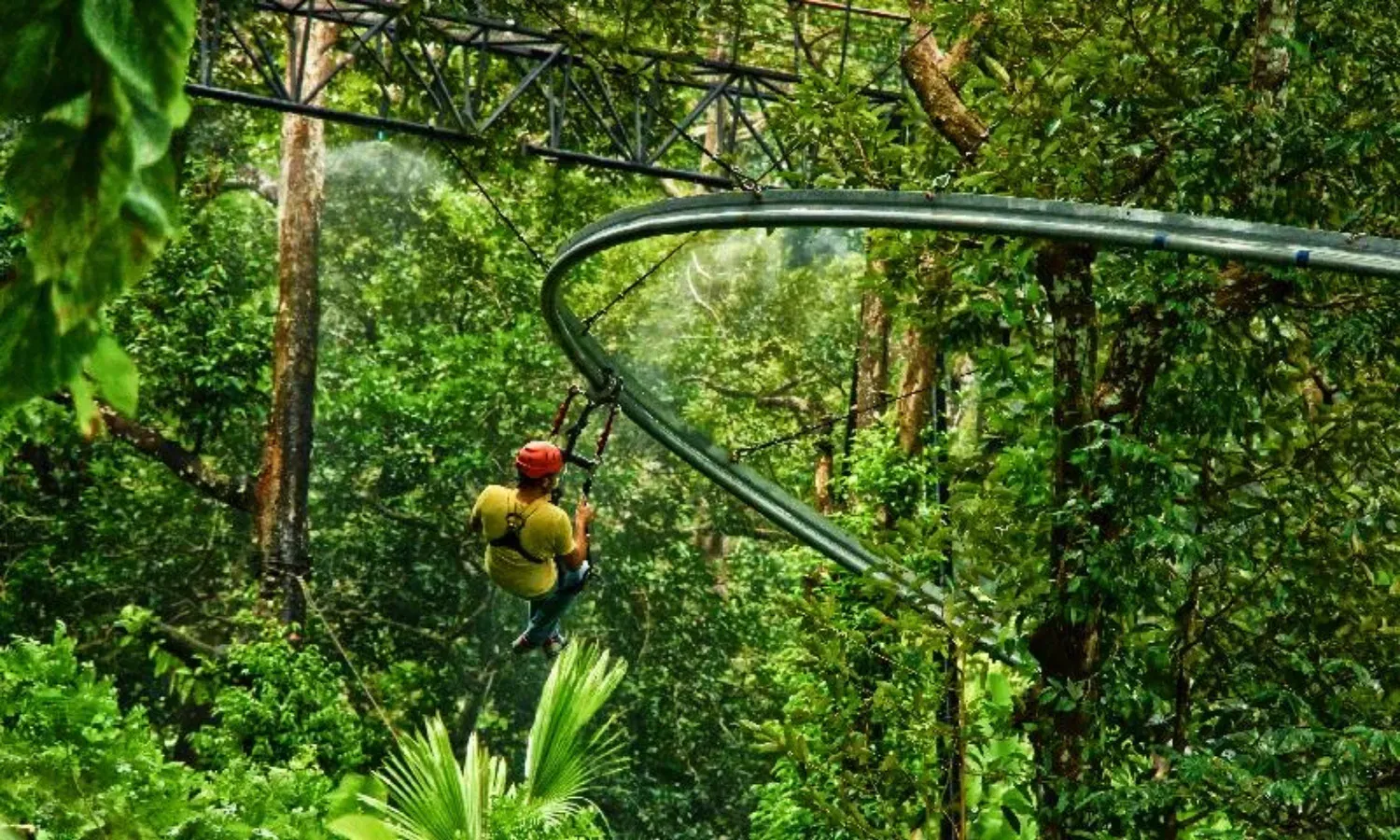 Phuket-Hanuman World : Luge 2 Rides + Combine World A+ Zipline 32 Platforms + Roller + Skywalk + Thai Meal with Private Transfer
