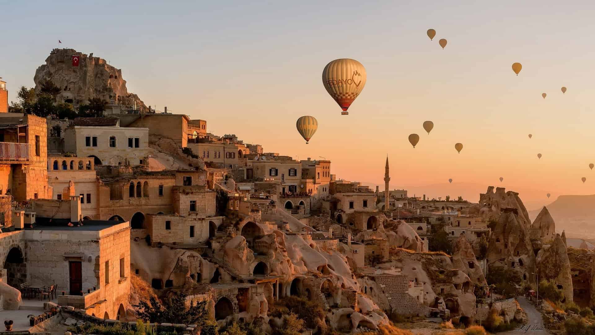 Full Day Cappadocia South Tour with Underground City, Red Valley, Cavusin, Ortahisar, Pigeon Valley. Lunch at local Restaurant with Shared Transfer