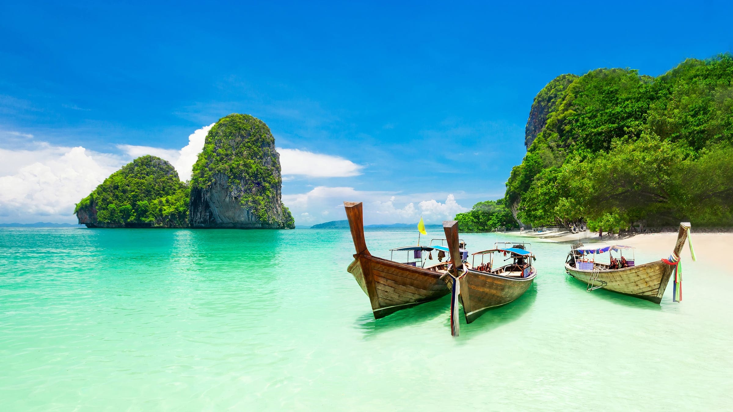 Krabi-4 Island tour by speed boat with Lunch (Including Island Fee) (Boat SIC+PVT Land Transfer)