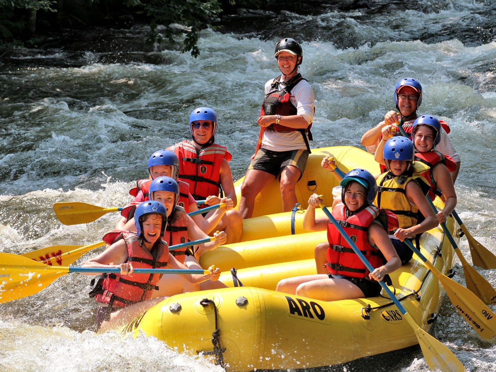 Krabi-Rafting Program OH 3 - Krabi Real rafting 5 Km with Lunch and Waterfall and Suwankhuha Temple and Flying Fox and ATV 30 Min in Shared Transfer