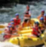 Krabi-Rafting Program OH 3 - Krabi Real rafting 5 Km with Lunch and Waterfall and Suwankhuha Temple and Flying Fox and ATV 30 Min in Shared Transfer