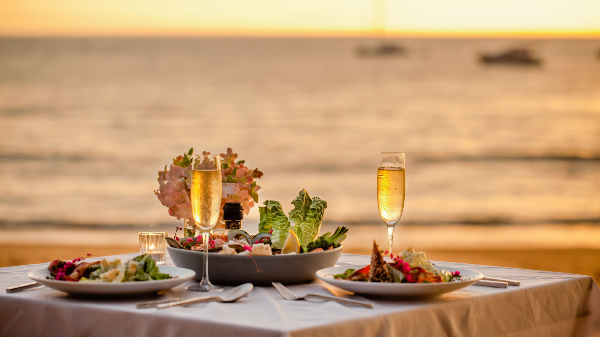 Romantic Candle light dinner at Bintang Bali - Vegetarian