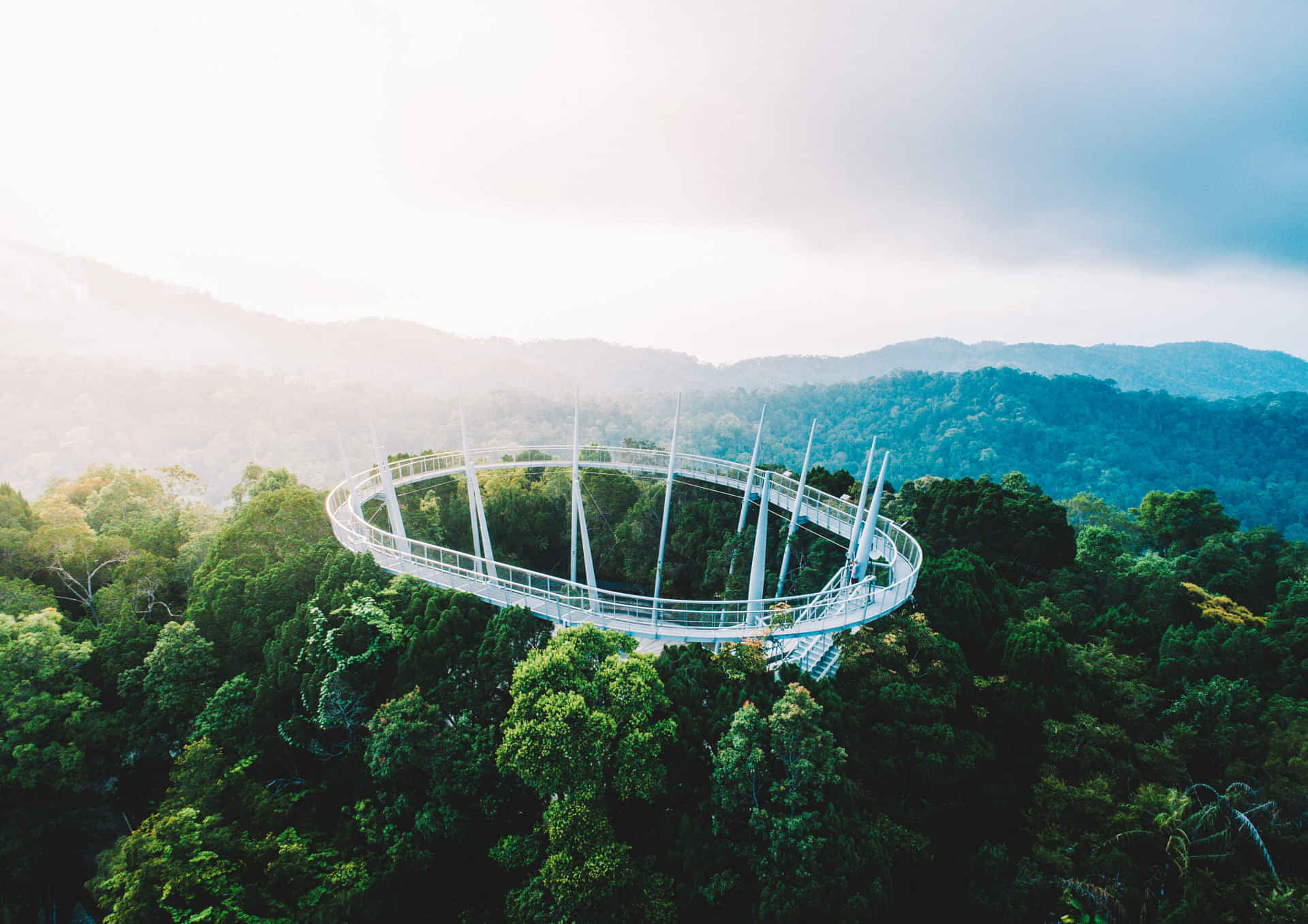 Panoramic View at Penang Hill The Habitat Nature Discovery on Seat In Coach Transfers