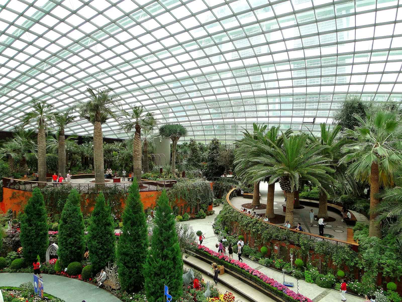 Gardens by the Bay  ( Flower dome : Imerssion of monet + Cloud forest ) - Ticket only