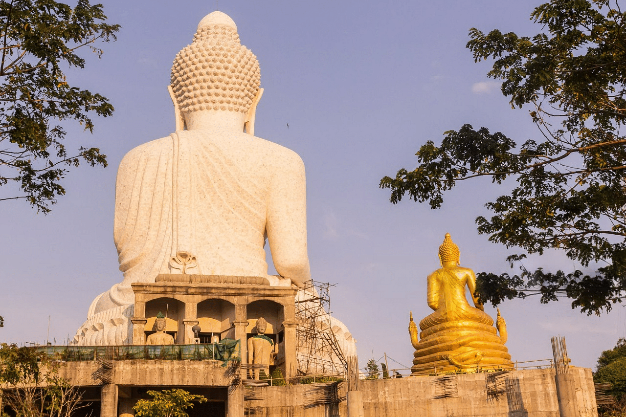 Phuket-Combo 5 - Big Buddha, Elephant Trekking - 15 Mins with Shared Transfer