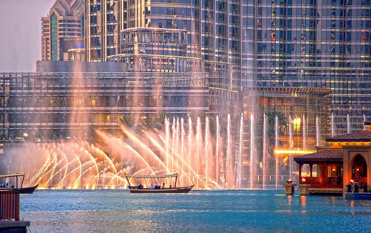 Dubai Fountain Lake Ride - Ticket Only