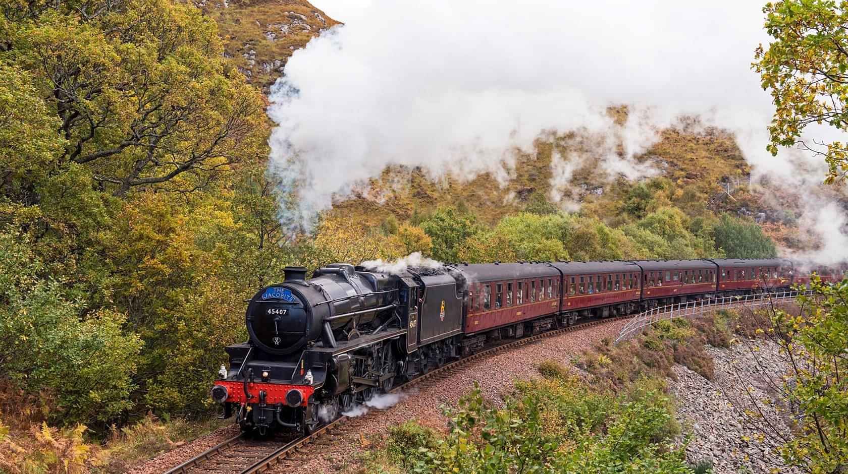 From Inverness: Jacobite Steam Train and Highlands Tour