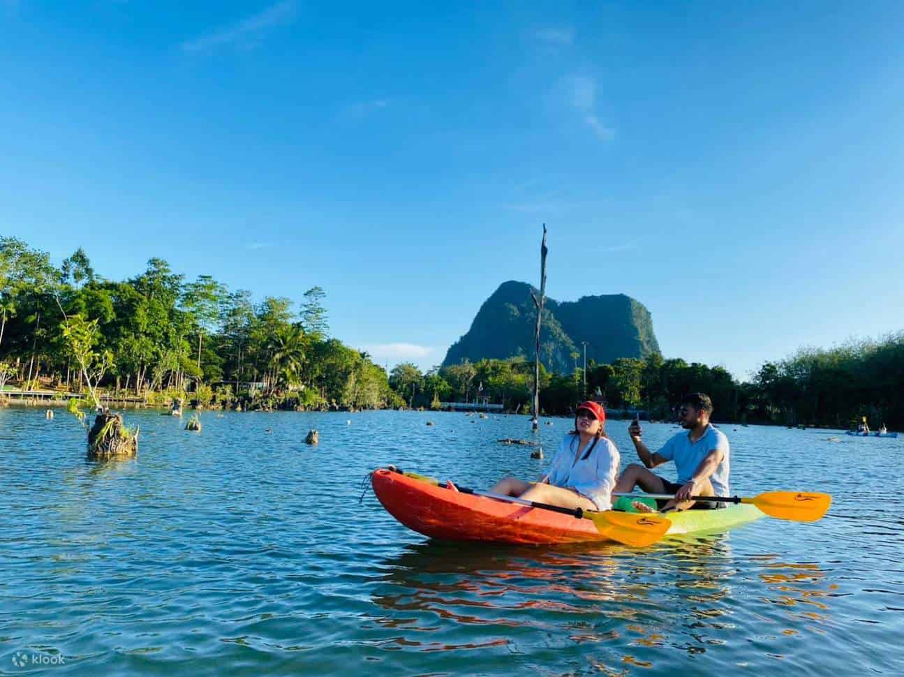 Krabi Double Fun : ATV 30 mins, Kayaking Klong naamsai with Shared Transfers