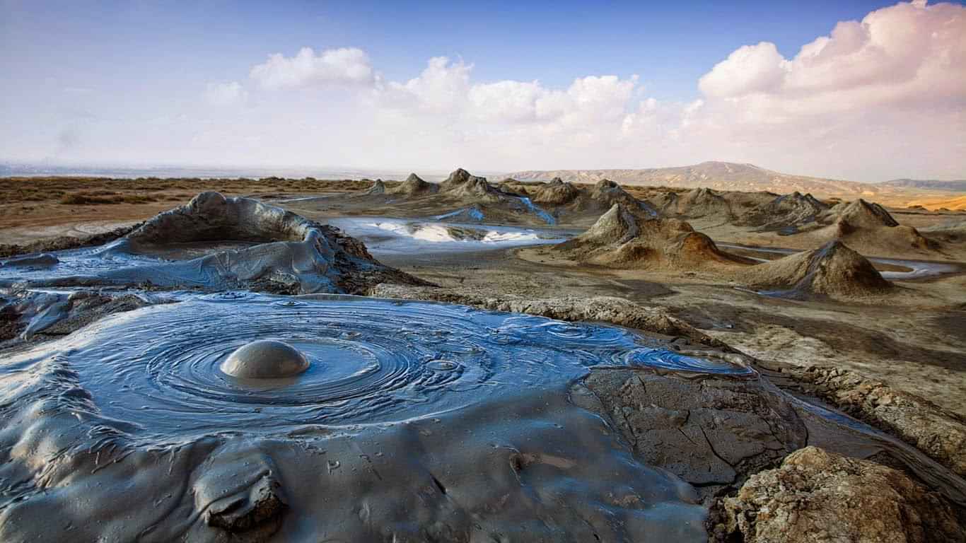 Half Day Mud Volcano & Gobustan Tour with  Private Transfers Excluding Entrance Tickets