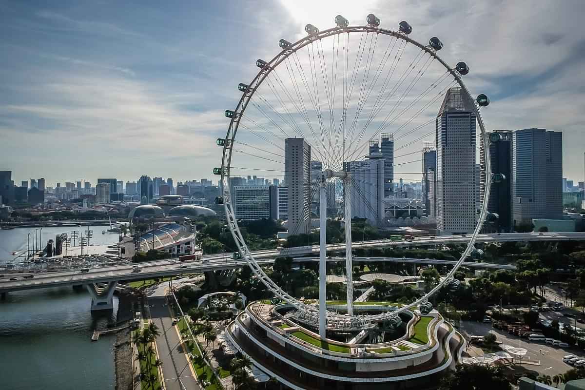 Singapore Flyer + Time Capsule Ticket with Shared Transfers