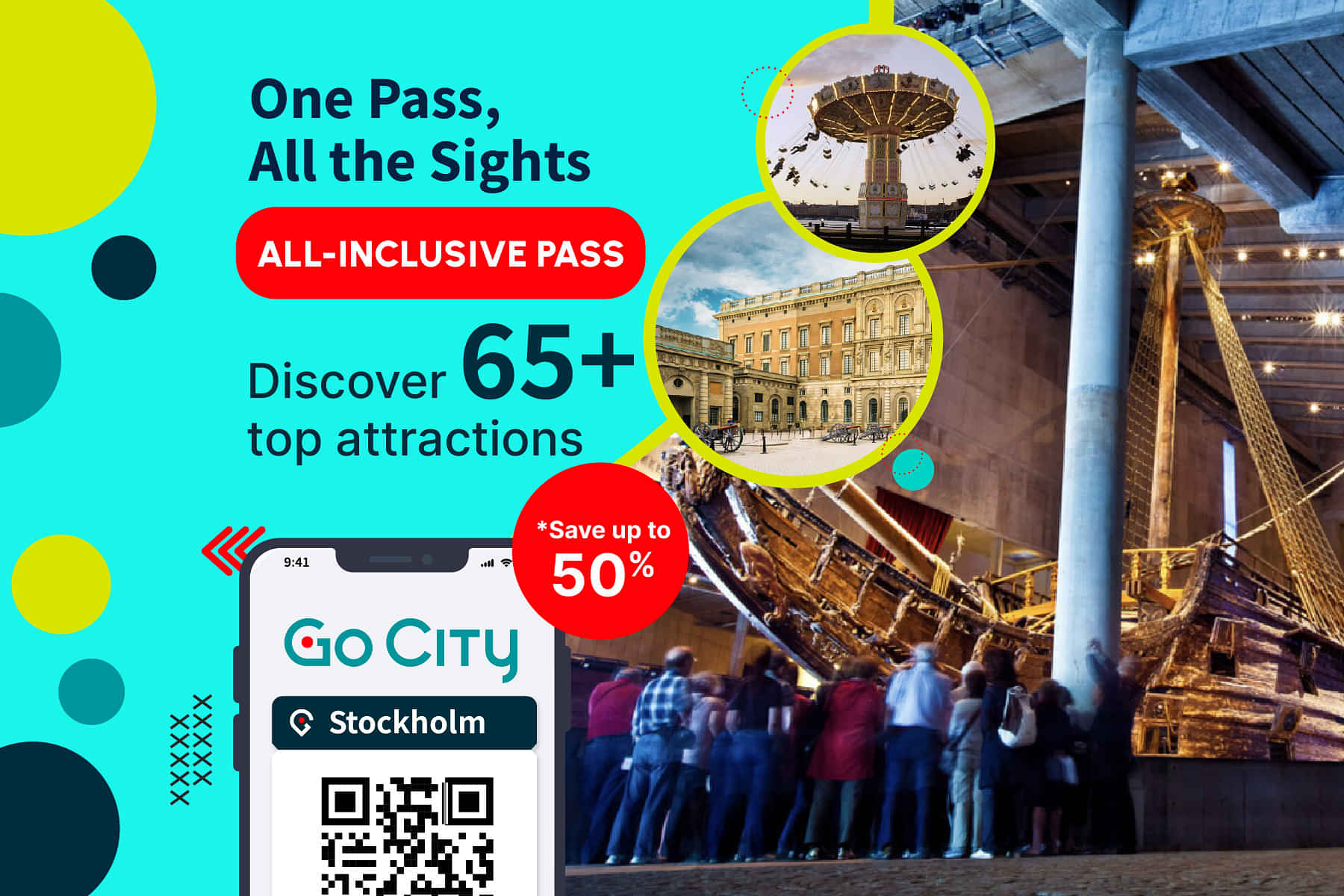 Go City: Stockholm All-Inclusive 1 Day Pass