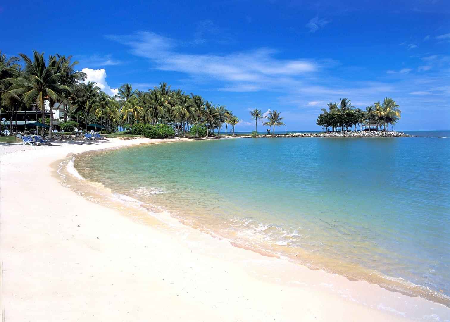 Sunbathe on Tanjung Aru Beach