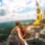 Jungle Tour to Emerald Pool, Krabi Hot Spring, Tiger Cave Temple inclusive of island fees with Private Transfers