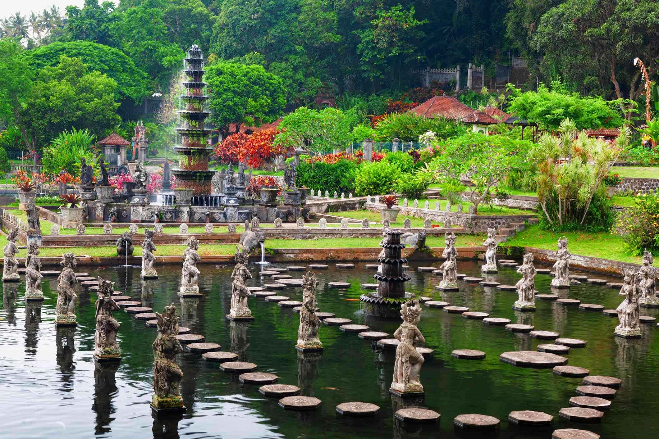 Tirtha Gangga and Tirtha Empul Temple