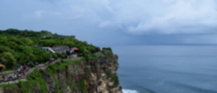 South Bali Trail A -(South Bali Beaches visit: Any two beaches Nusa Dua Beach, Padang Padang/Melasti Beach/Pandawa Beach/Suluban Beach)GWK culture park, Uluwatu Cliff Temple.