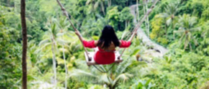 Swing at Bali Swing (Active Package) with Local Lunch