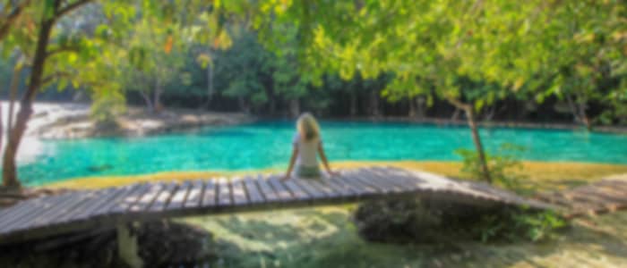 Krabi-Jungle Tour (Emerald pool, Hot spring waterfall, Tiger Cave) with Lunch (Excluding Guide & National Park Fee 650THB ) Shared Transfers