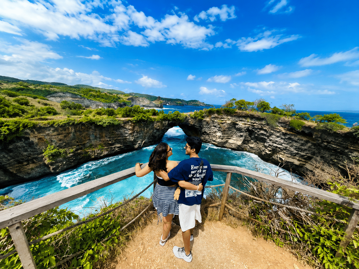West Nusa Penida Tour with One Point Snorkeling and Indian Lunch (Shared Basis)