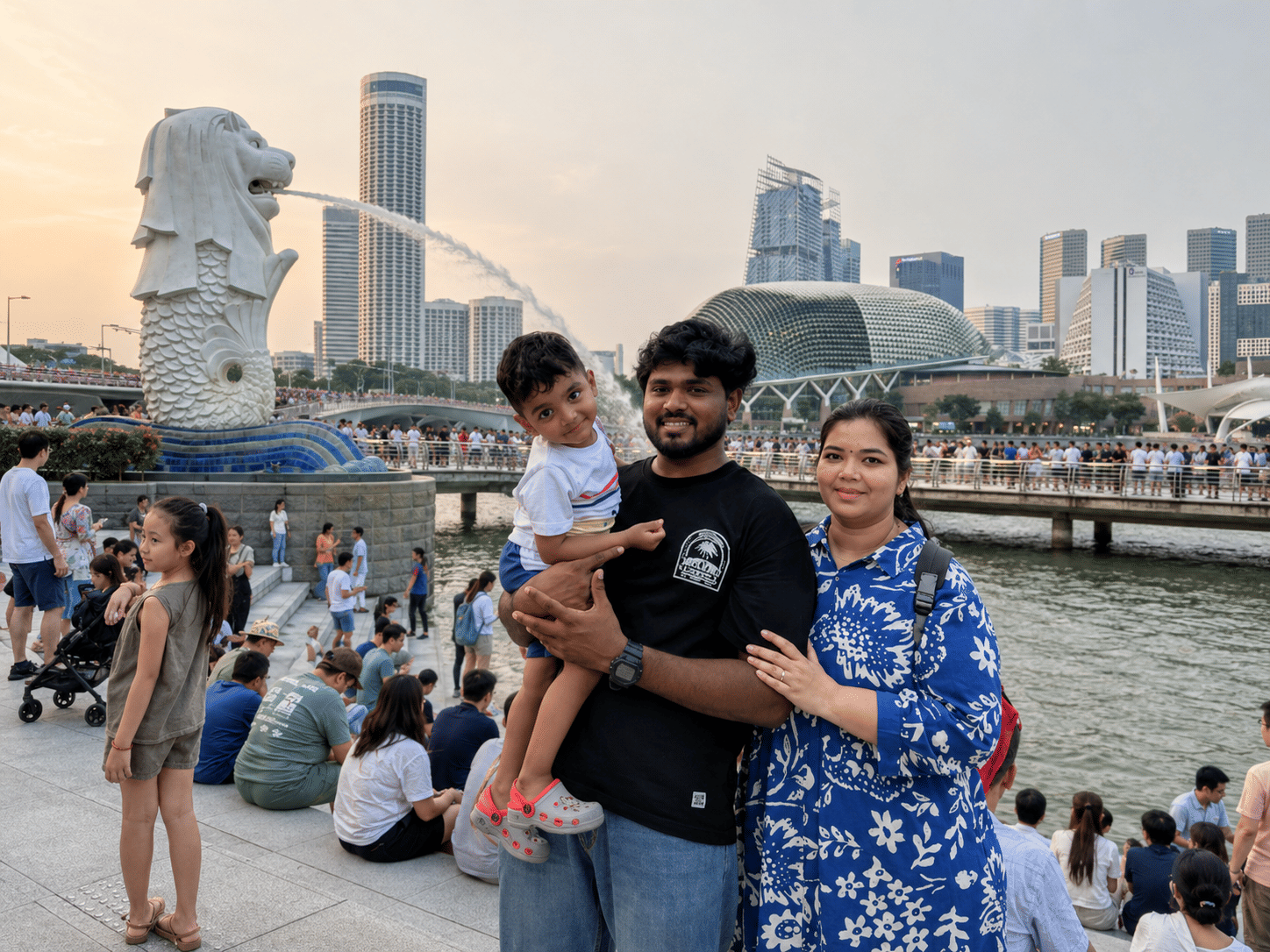 Guided Singapore City Tour with shared Transfers