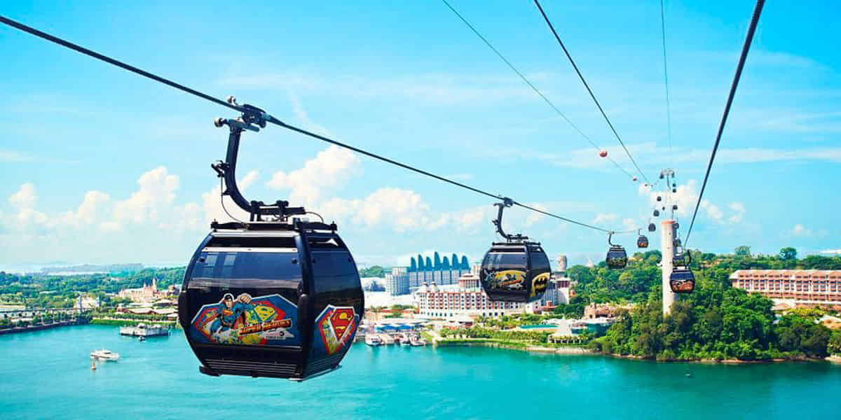 Sentosa Highlights : Cable Car, Madame Tussauds 4in1 & Wings of Time on shared transfers 
