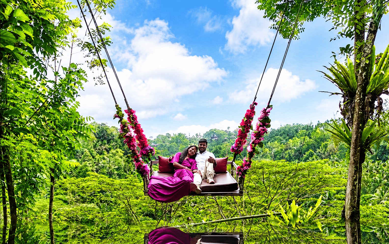 Kintamani Volcano & Ubud Highlights Private Tour with My Swing Bali and Lunch