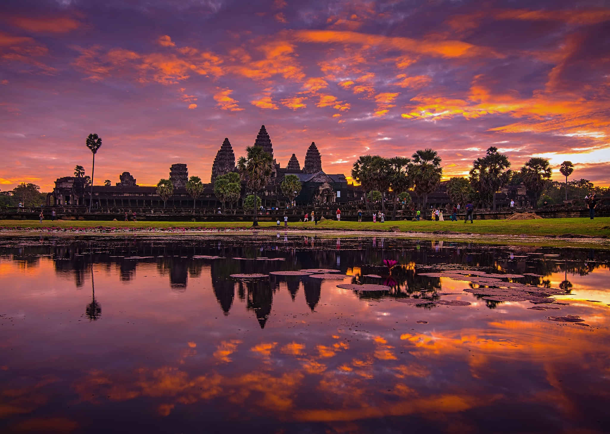 Full-Day Angkor Wat Sunrise Private Tour with Guide