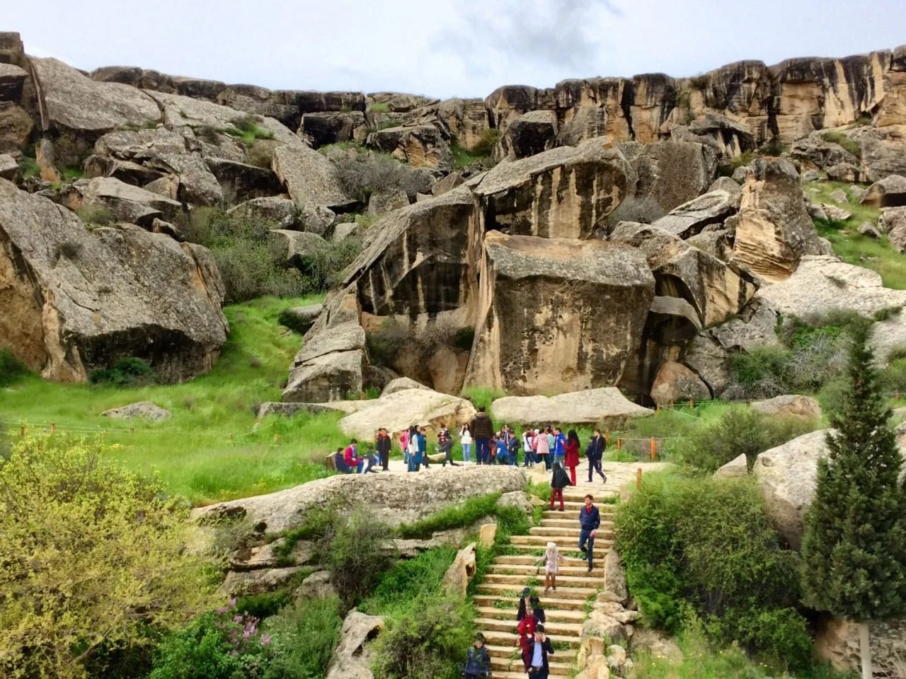 Ancient Baku Beyond the City : Half-Day Gobustan and Mud Volcano Tour Excluding Entrance Tickets