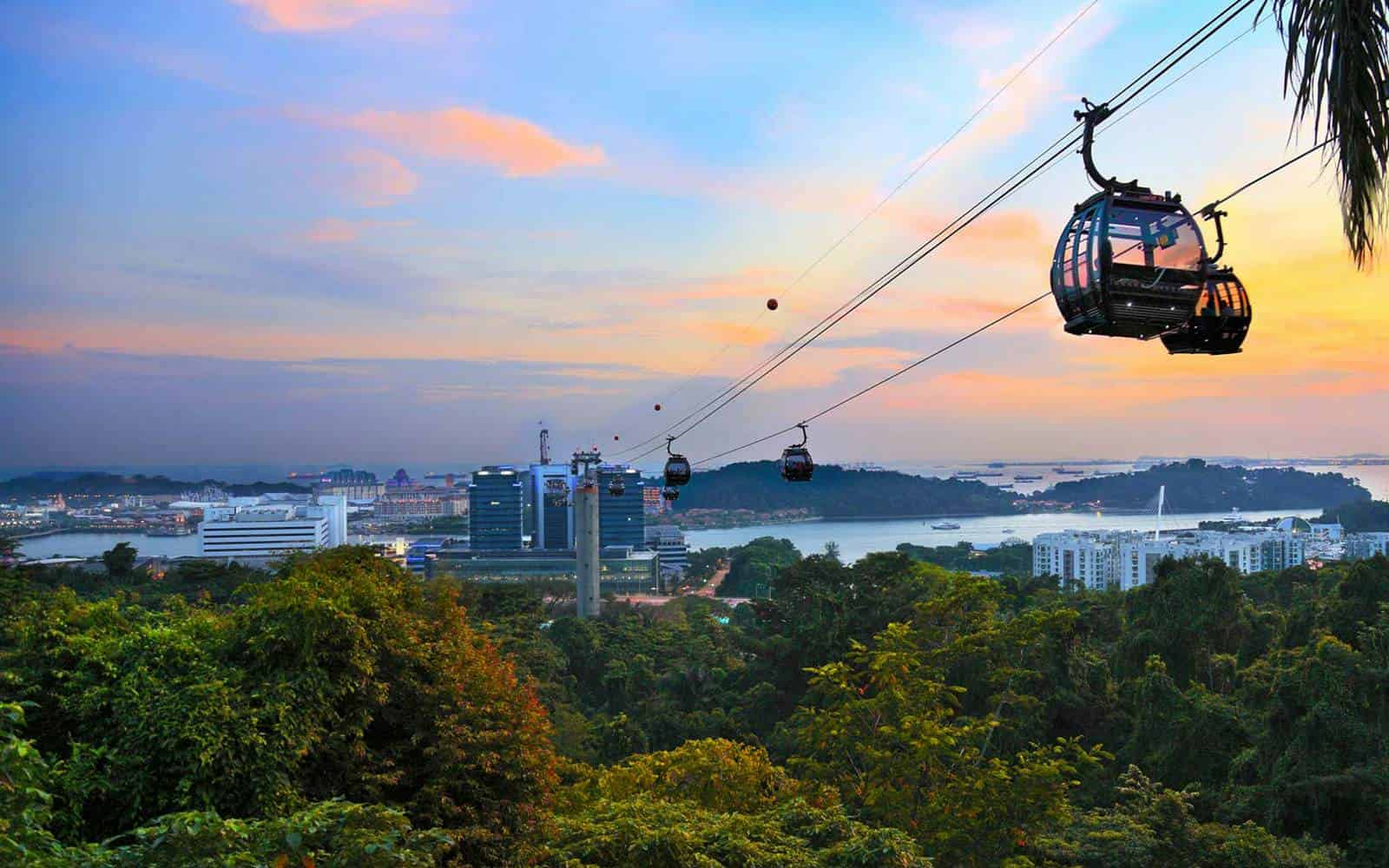 Sentosa : Cable car and Sky Line Luge on shared basis 