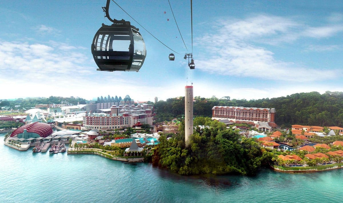 Sentosa Cable Car ,Oceanarium, Wings of Time with shared transfers