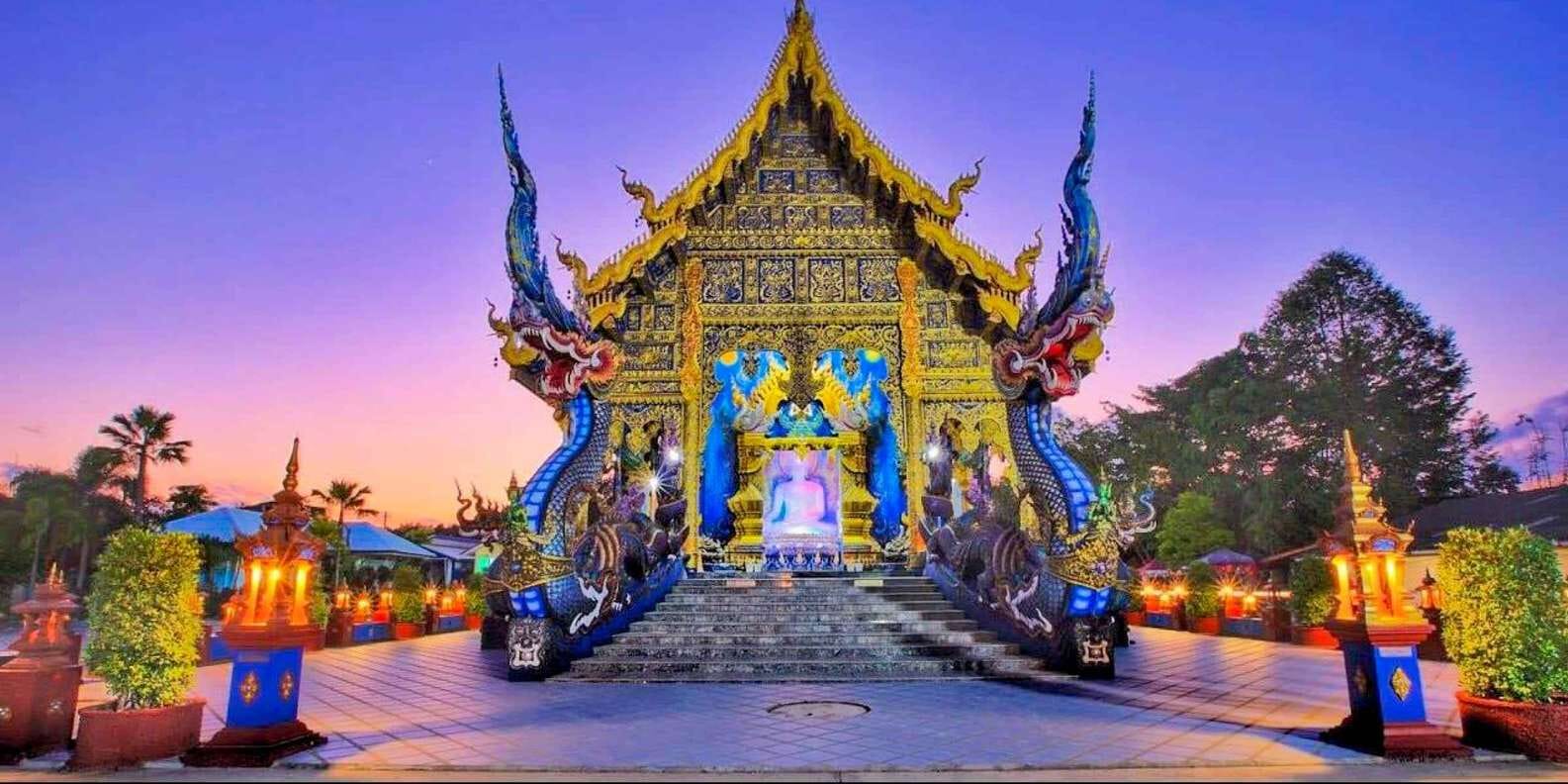 Chiang Rai-Half Day City Tour 4 Hrs (Wat Rong + Wat Phra Kaew) (Min 2 Pax) (Shared Transfer)