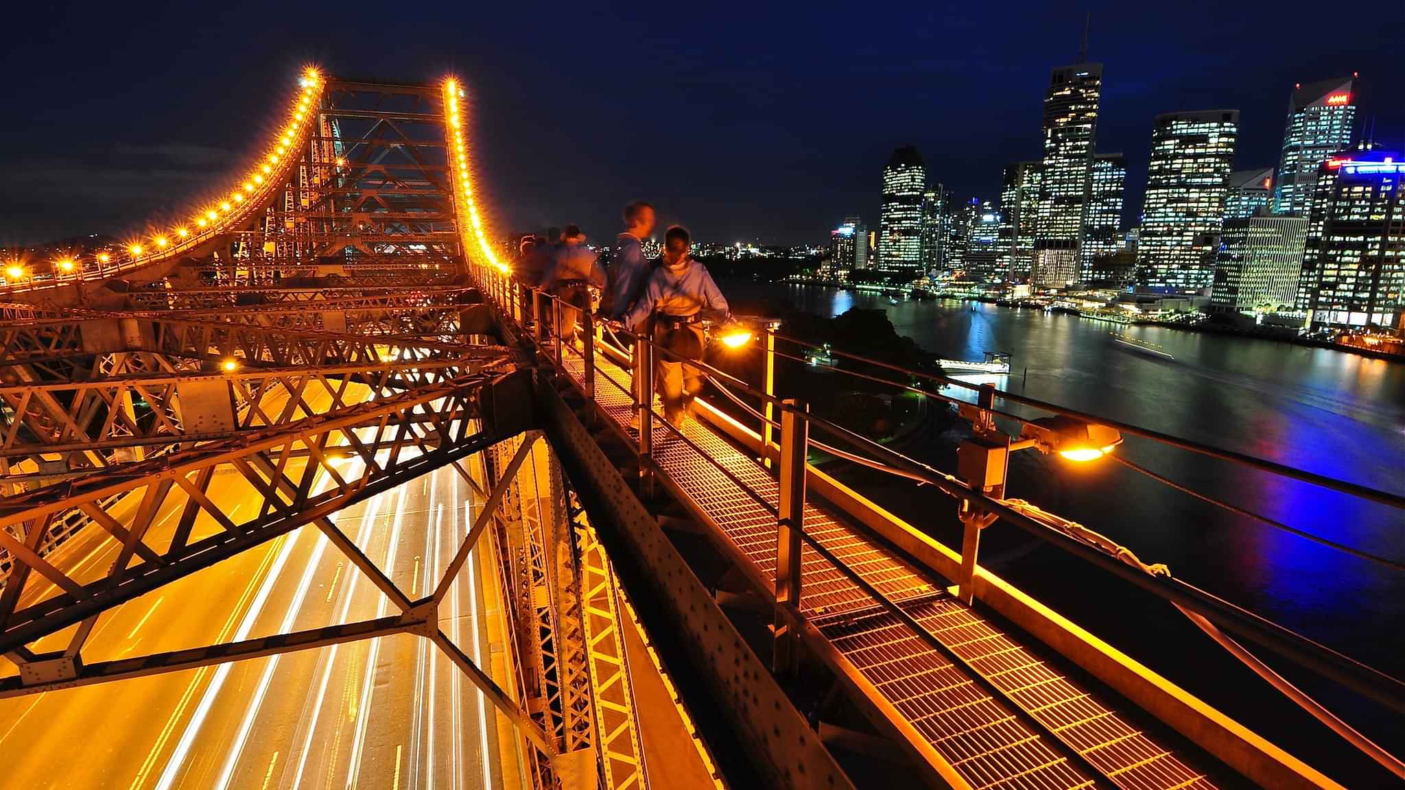 Brisbane Story Bridge Night Climb