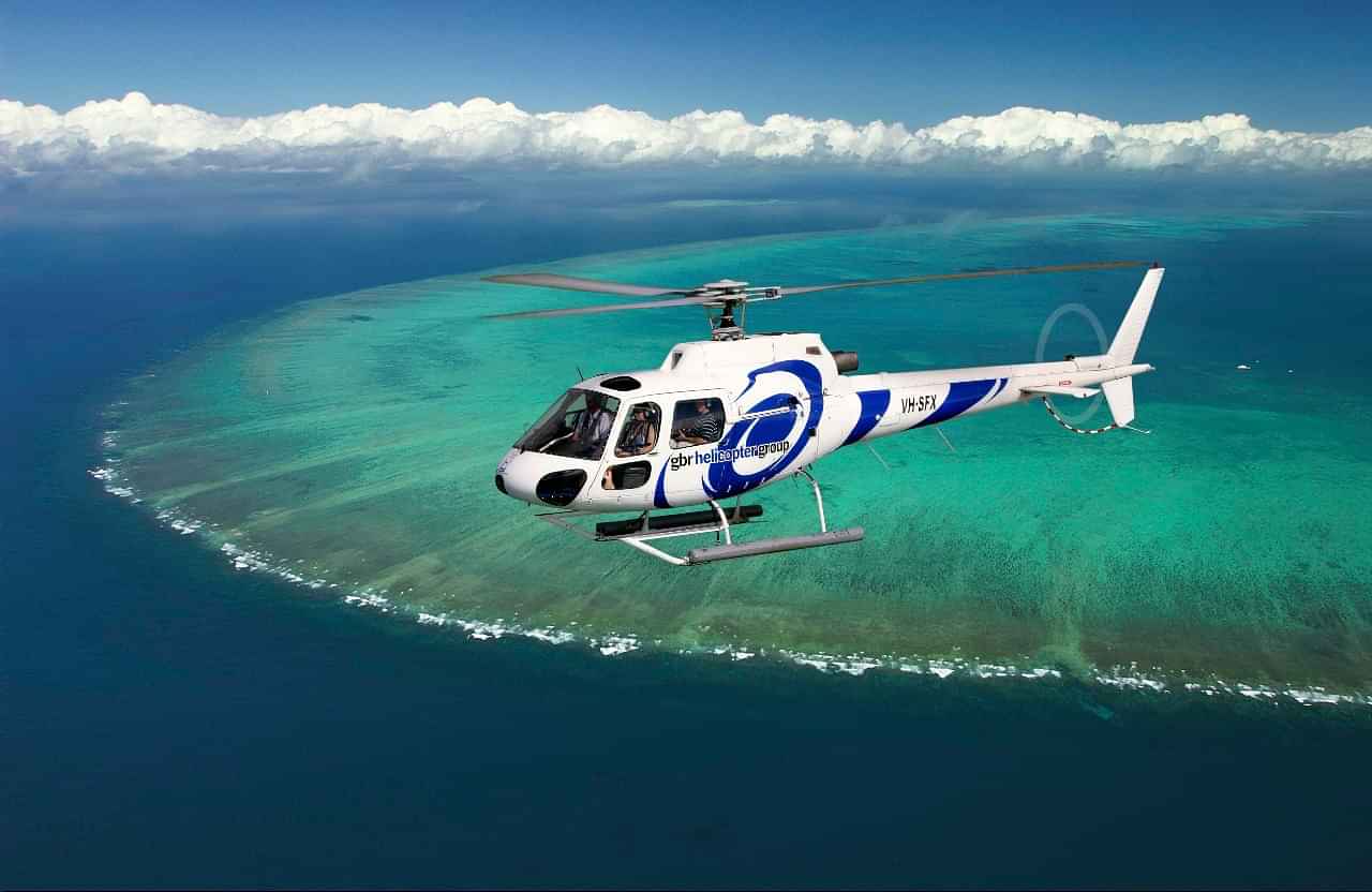 Great Barrier Reef Cruise and Scenic Helicopter Flight Package