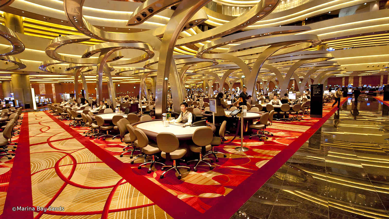 Gamble hard at the Marina Bay Sands Casino