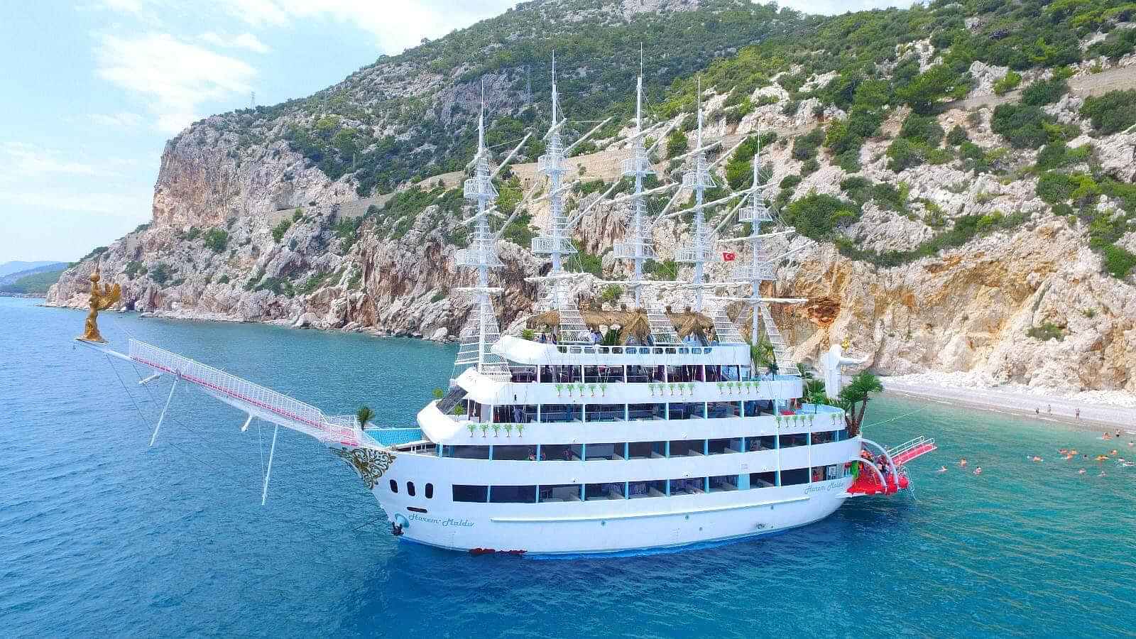 Antalya Harem Catamaran Boat Trip With Shared Transfers