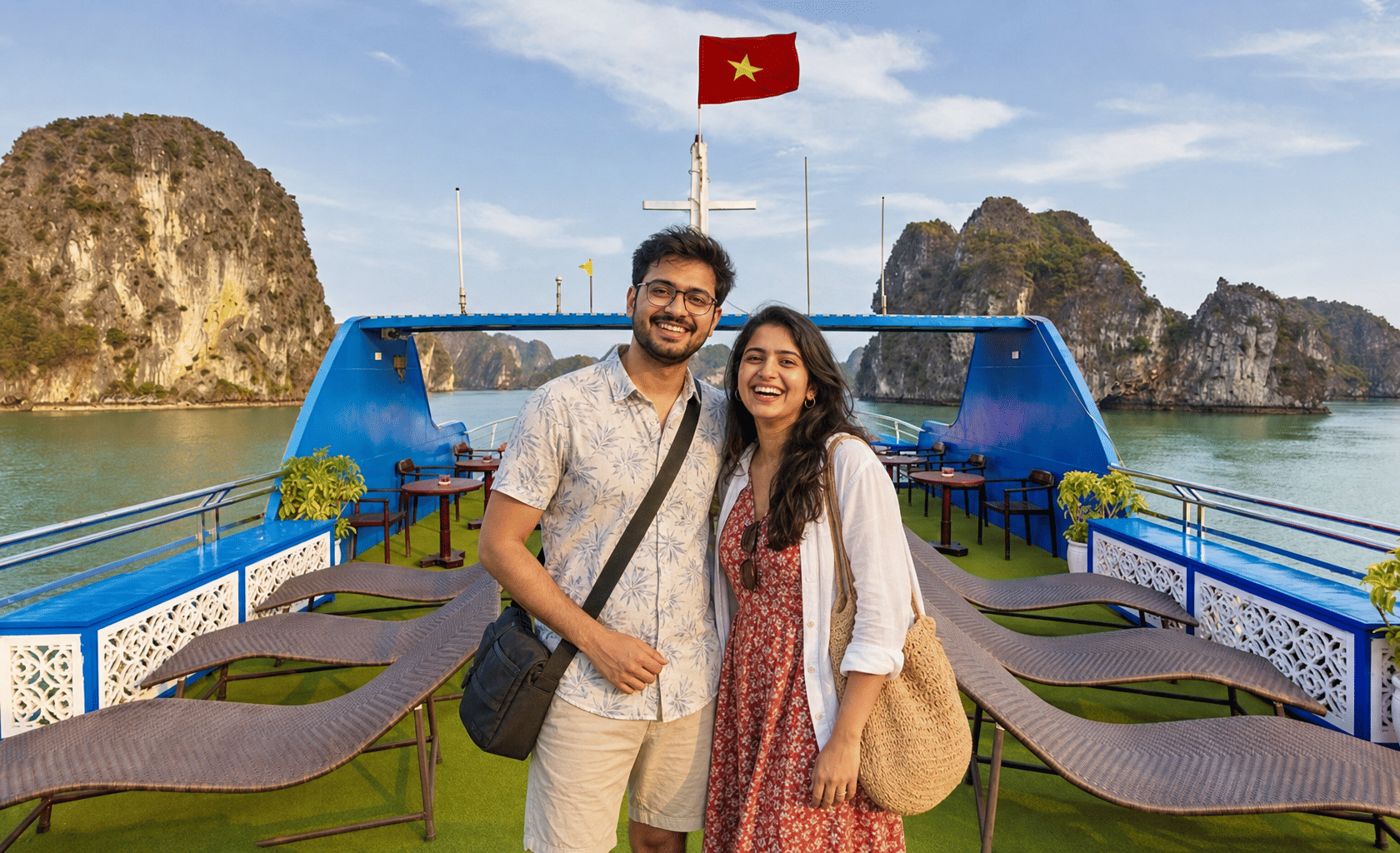 Halong Bay Explorer: Full-Day 4 Star Wego Cruise with Kayaking, Shared Transfers and Standard Bus from Hanoi