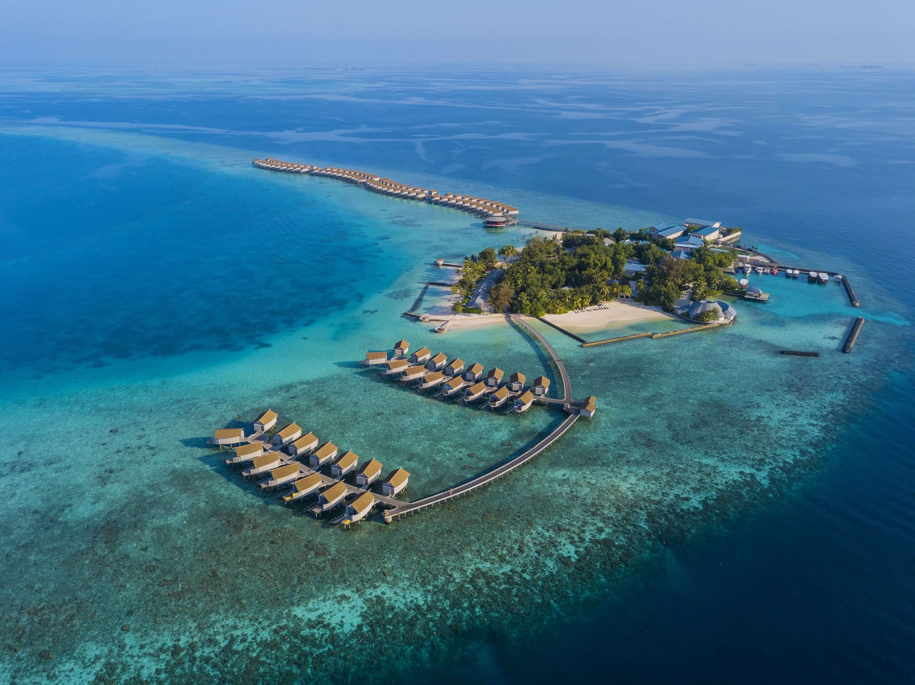 Centara Ras Fushi Resort & Spa Maldives - 2 Nights Oceanfront Beach Villa + 1 Nights Deluxe Water Villa ( All Inclusive )