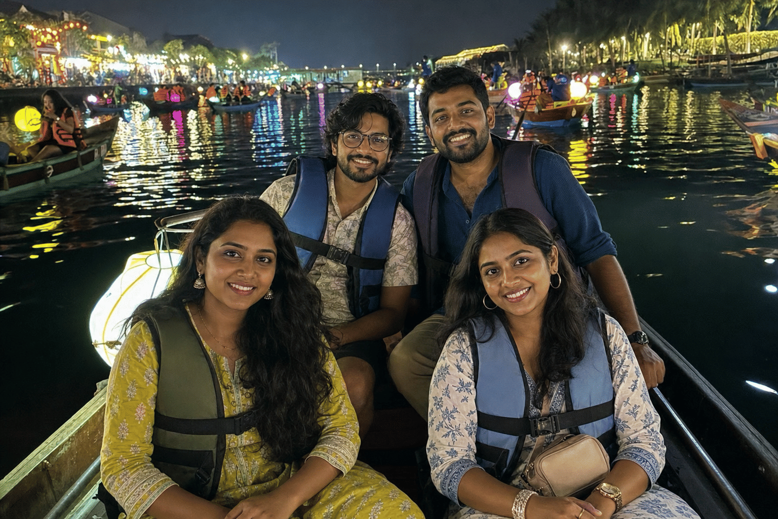 Marble Mountains, Hoi An City, Boat Ride and Lantern Release