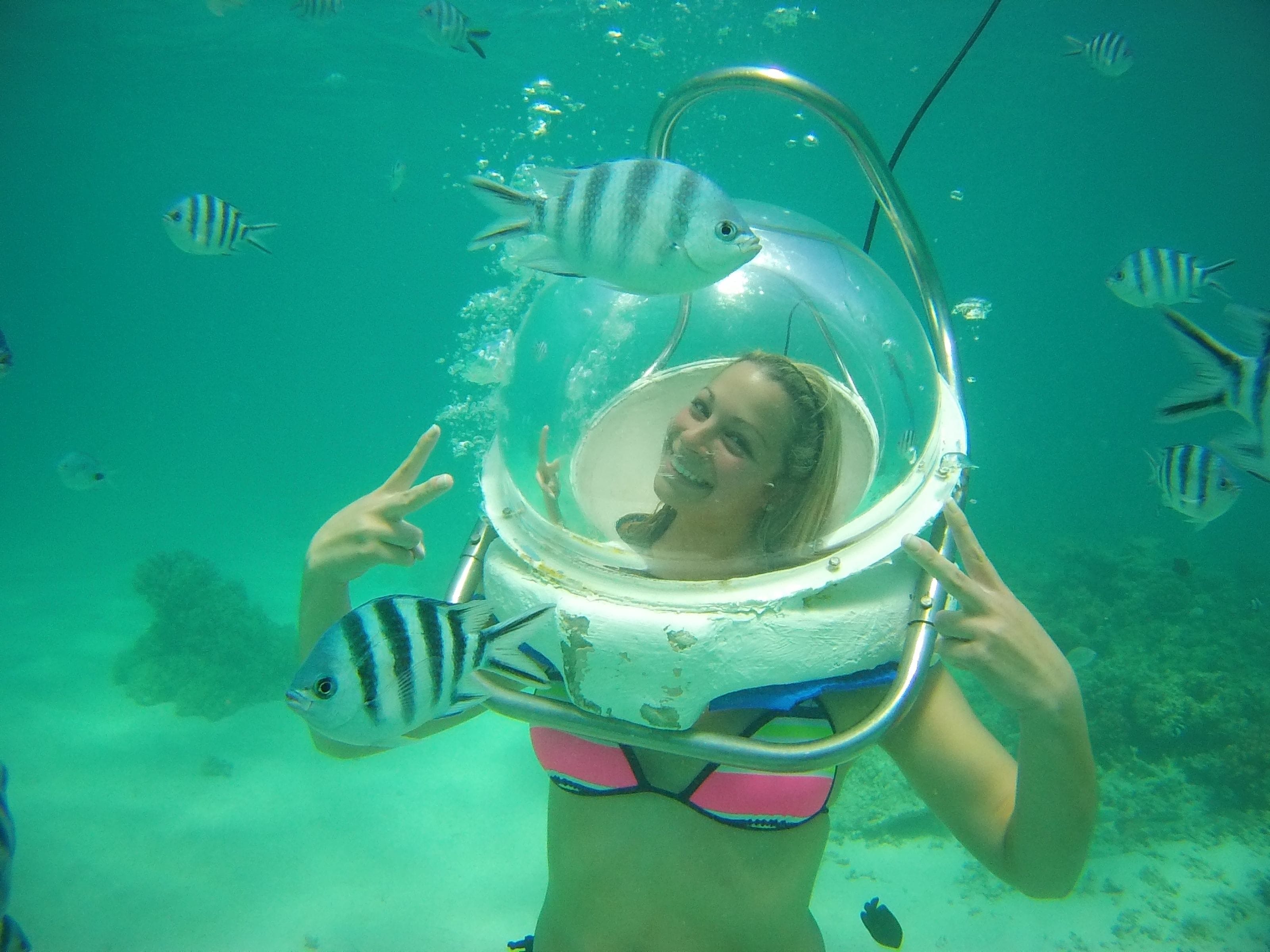 Parasailing, Jet Ski and Sea Walking with shared transfers