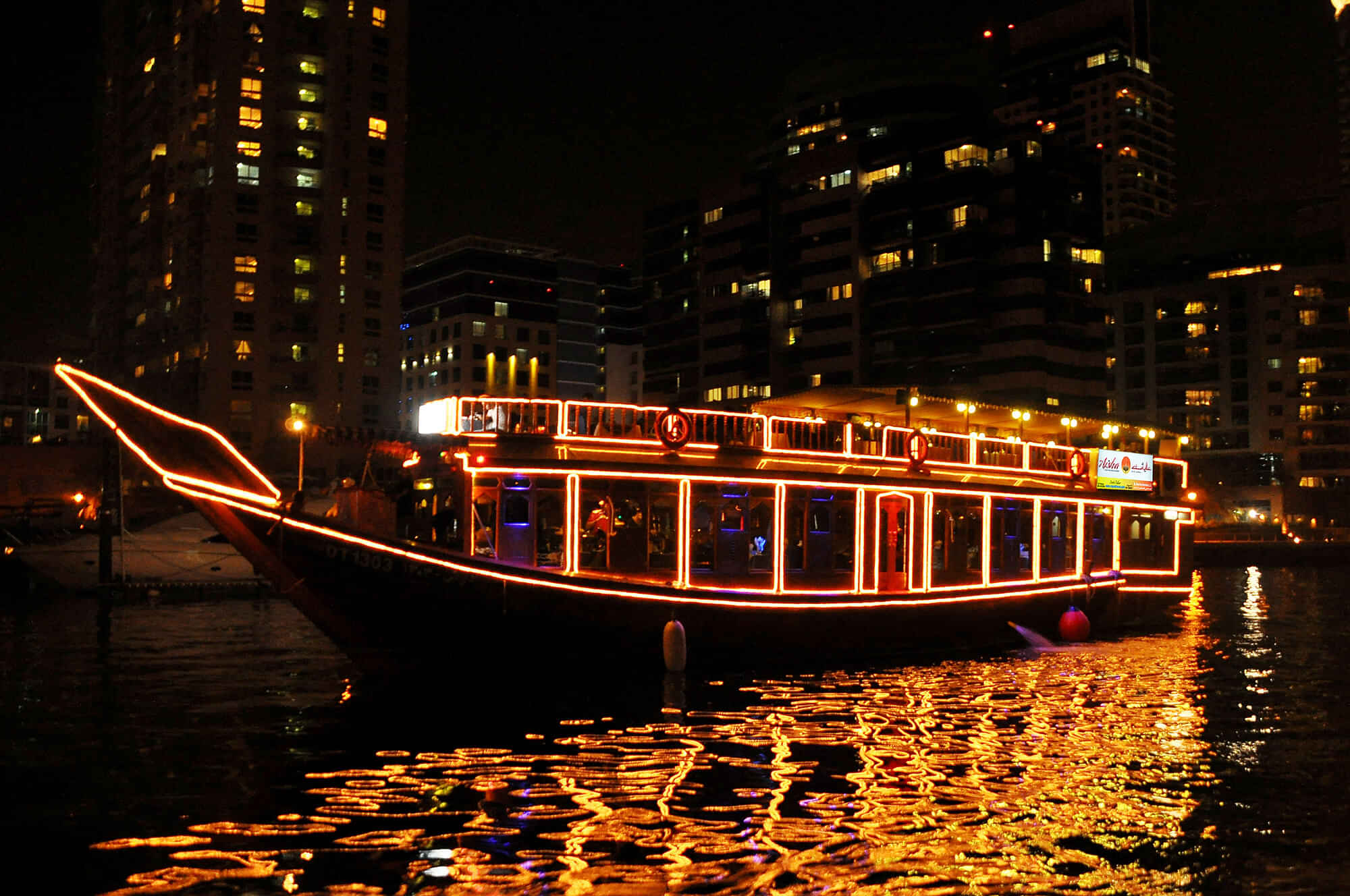 Standard Creek Cruise In Dubai with SIC Transfer