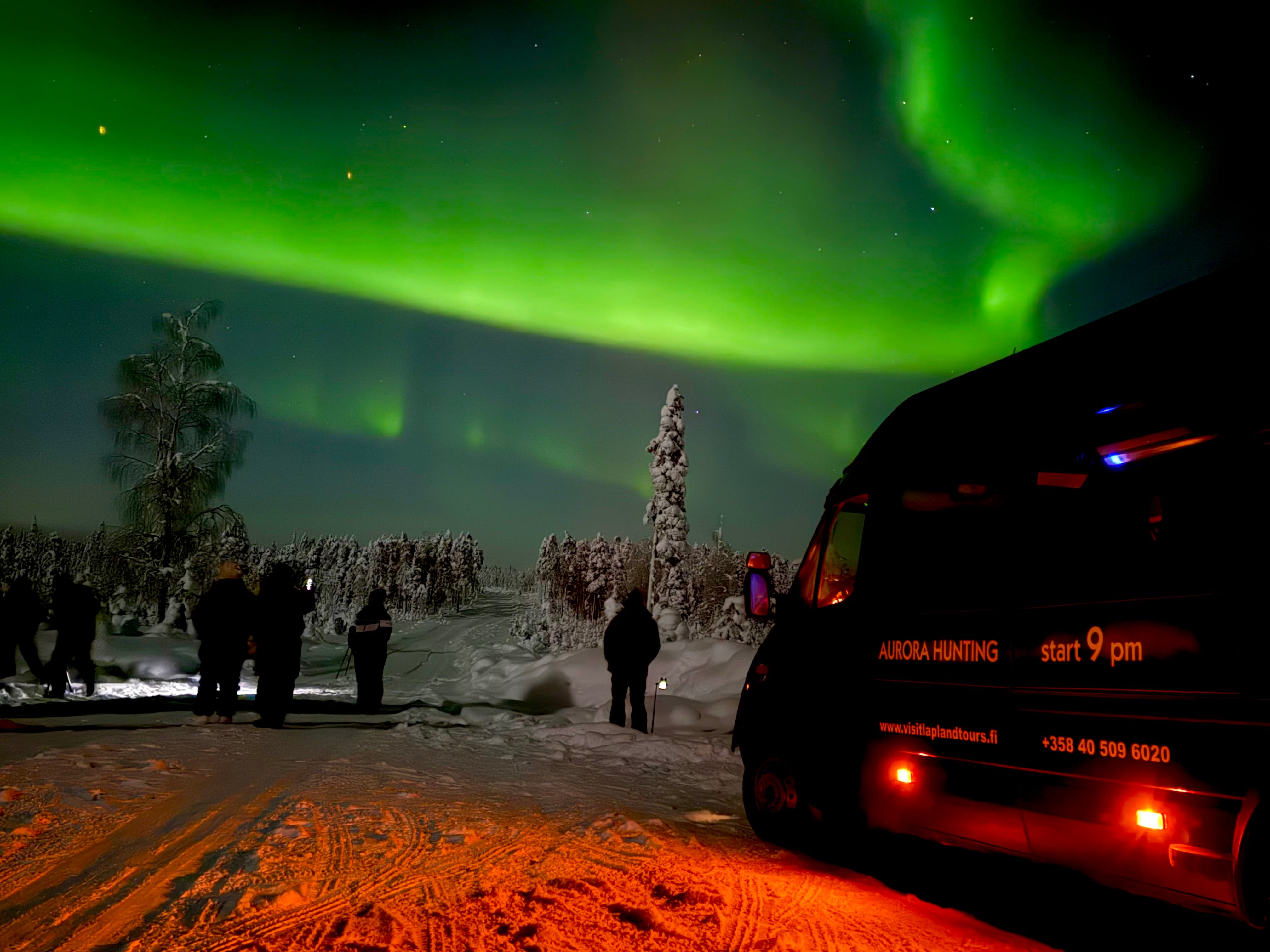 Northern Lights Hunt with Free Second Tour with shared transfers